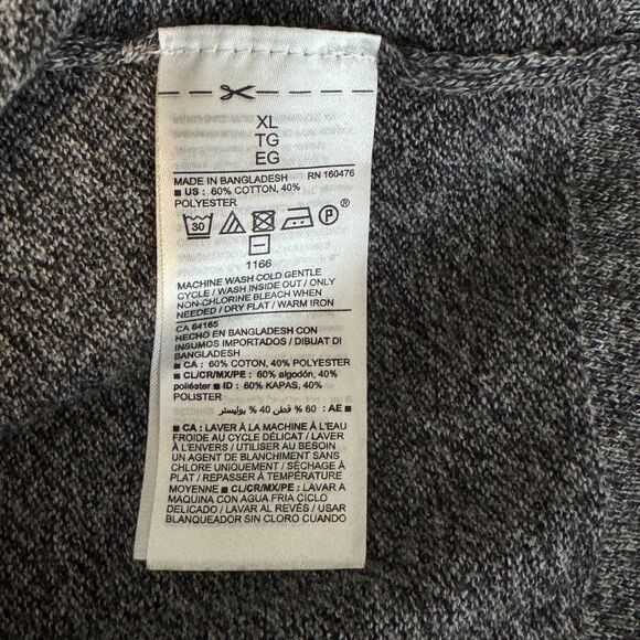 NEW Old Navy Marled Core V-Neck Sweater Men's Size XL - Picture 4 of 7